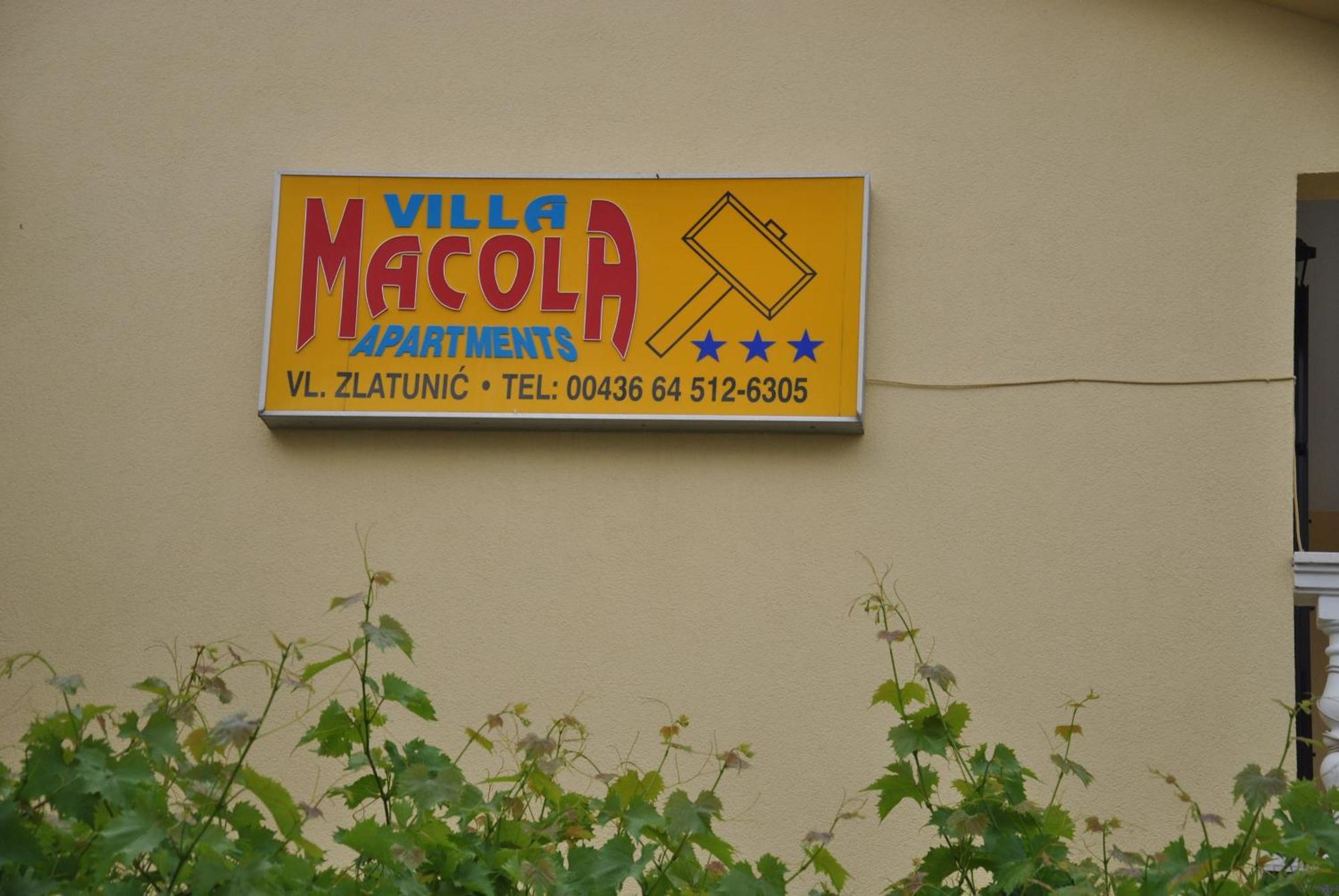 Apartments Villa Macola トロギール エクステリア 写真